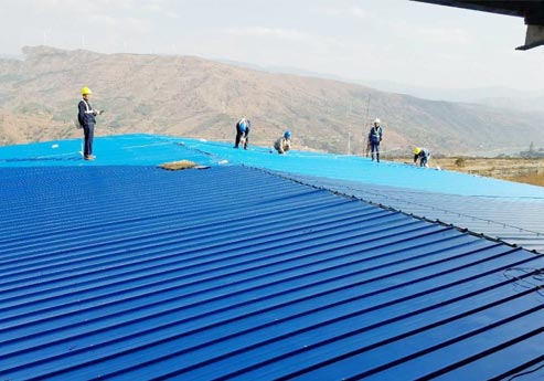 精鋼覆膜瓦攀枝花地區(qū)銷售點客戶案例之攀枝花文力工貿(mào)有限公司